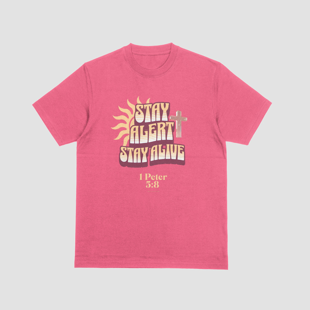 "Stay Alert, Stay Alive" Tee