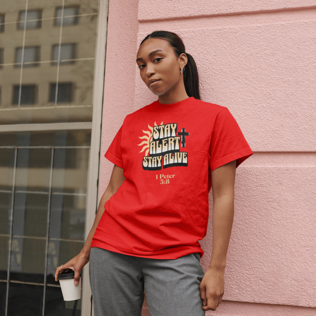 "Stay Alert, Stay Alive" Tee